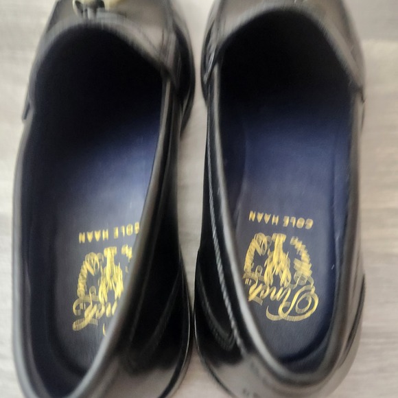 Cole Haan Pinch Classic Tassel Loafers‎ Mens 11M Black Leather C27954